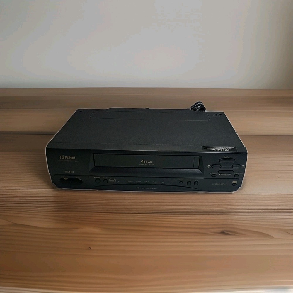 Funai F240LA VCR 4 Head HiFi VHS Video Cassette Recorder Player - For Parts-